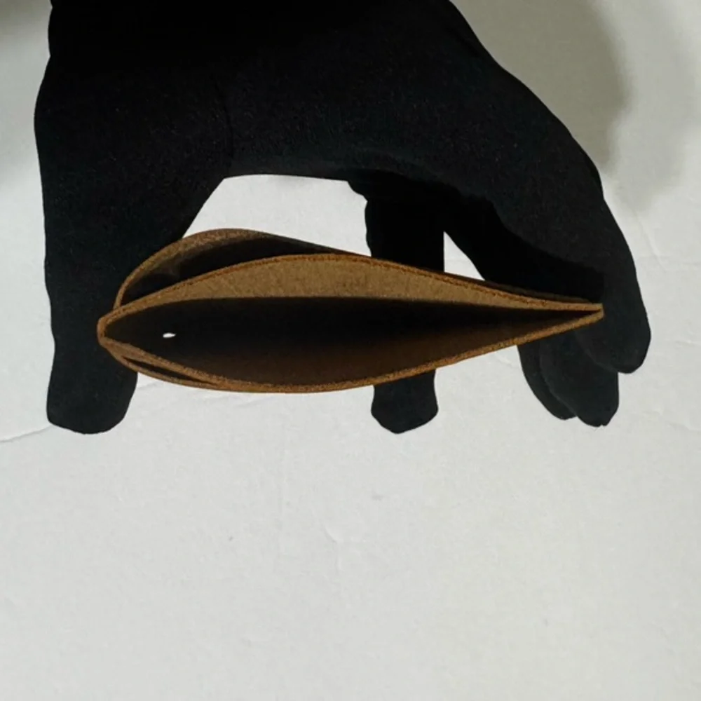 Card Holder I Set of 4 I Sophisticated I Brown & Black Leather